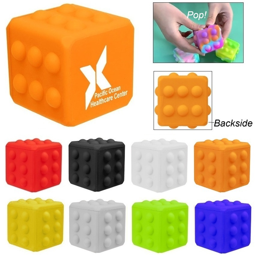 Push Pop Cube Fidget Toy