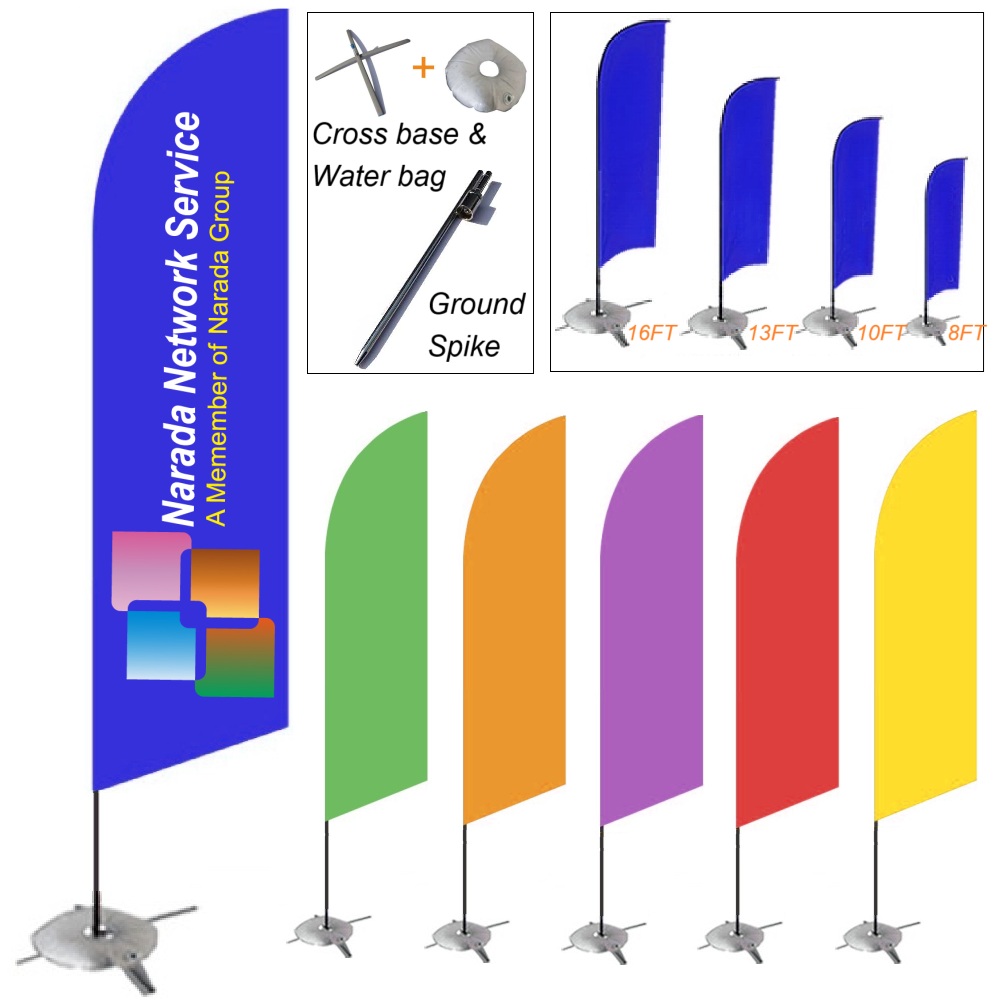 Sail Sign-One Side 10' 13' 15'