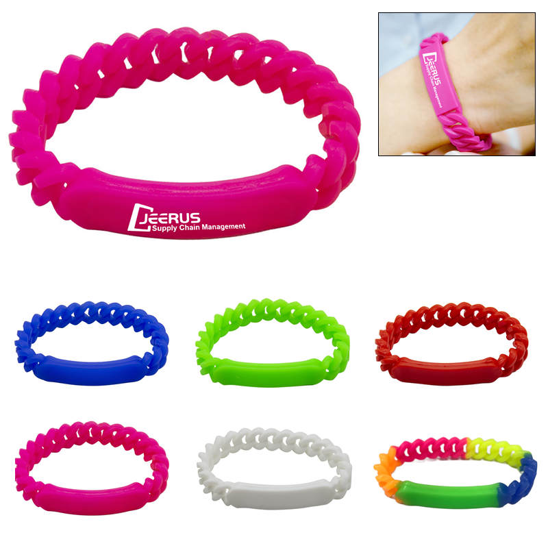 Silicone Twisted Bracelet