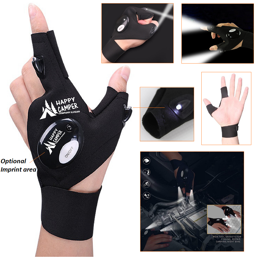 LED Light Work Gloves