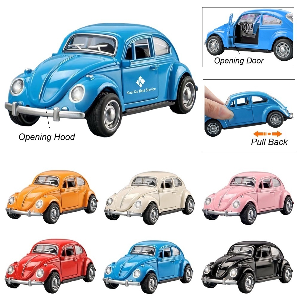 Diecast Beetle Car Model-Scale of 1:32