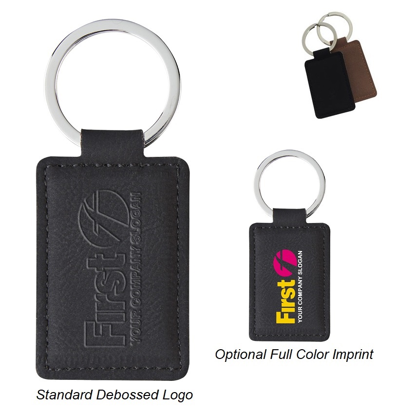 Leatherette Executive Key Tag