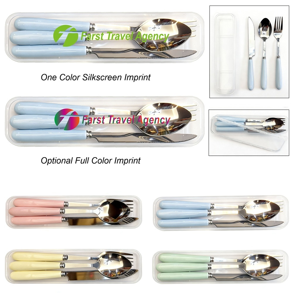 Stainless steel Cutlery set with Ceramic Handle