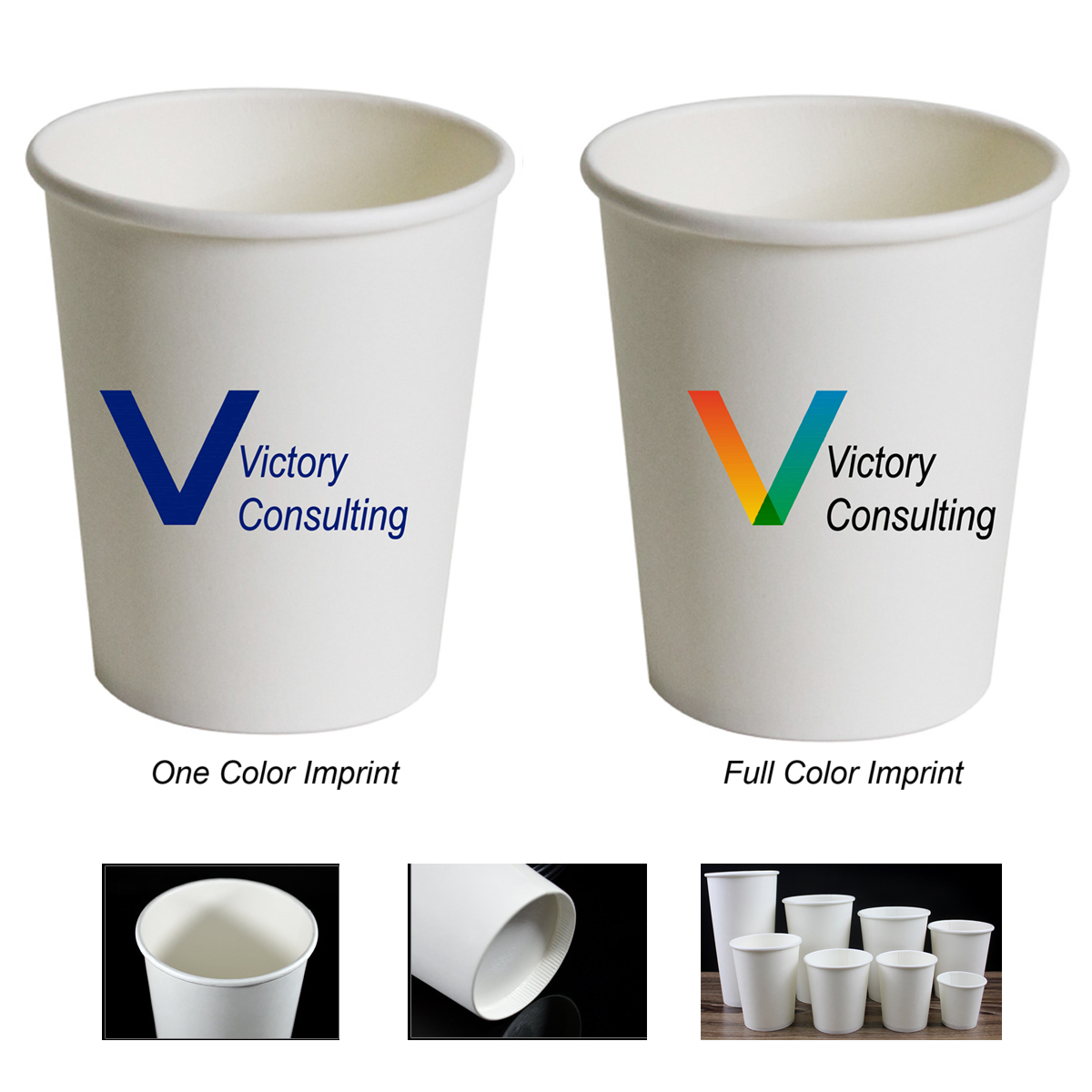 LJS0357-Disposable Takeaway Paper Cup