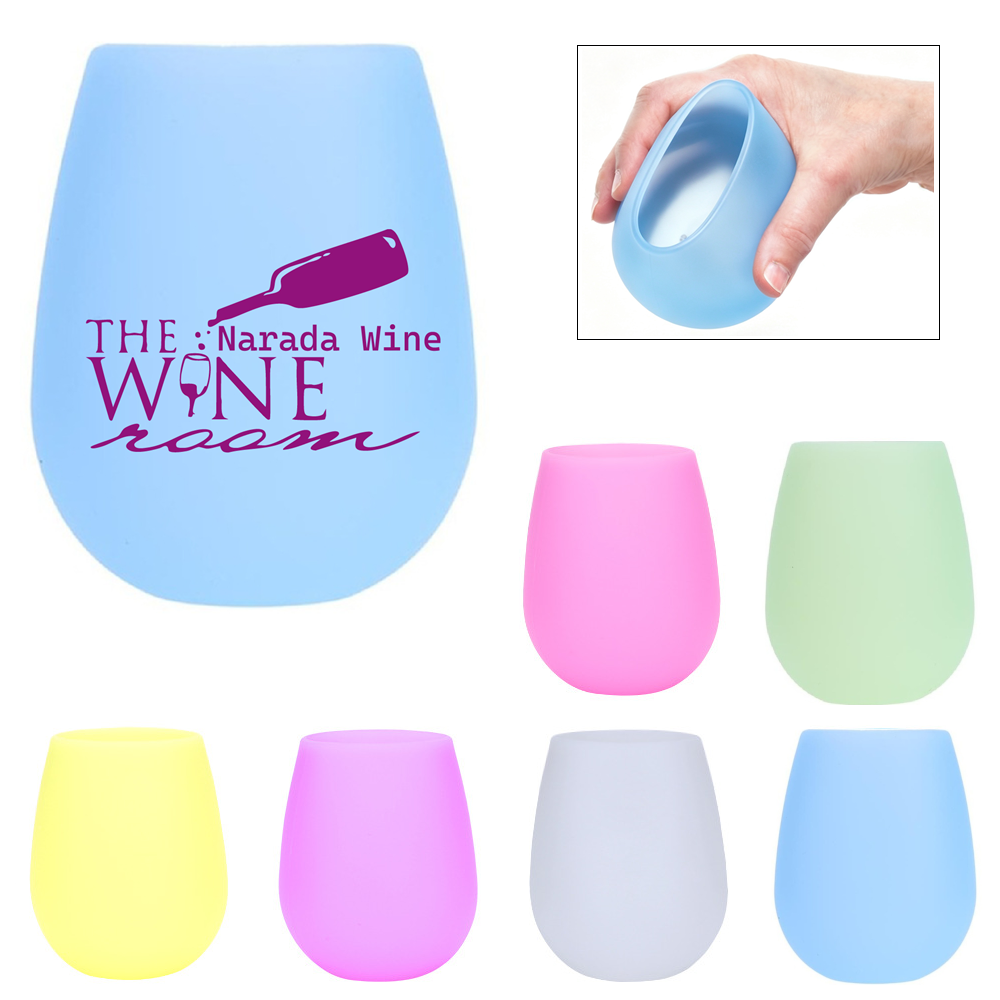 LJS0059-Silicone Wine Tumbler