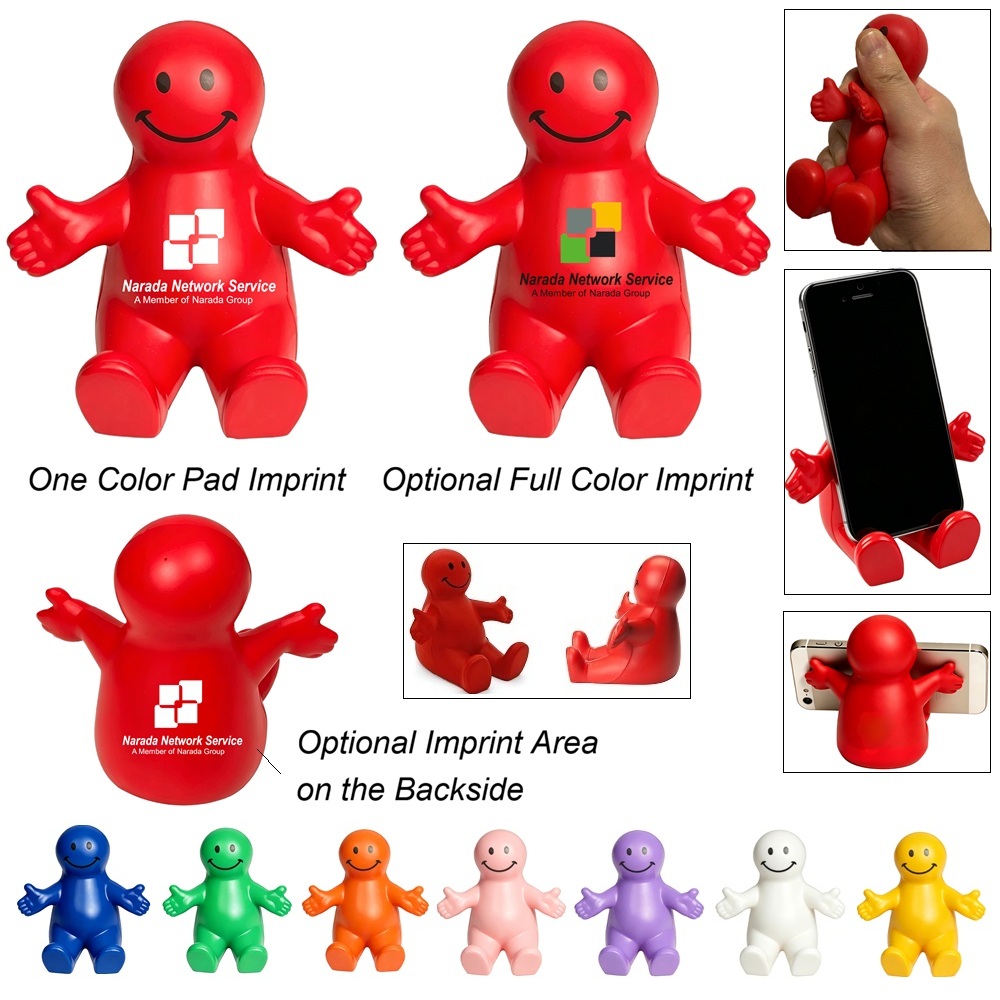 LJS0121-Smiley Guy Cellphone Holder